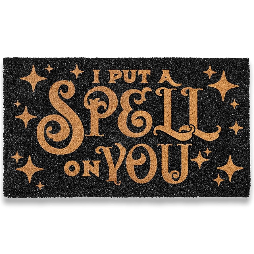 I Put a Spell on You Welcome Mat 30x17 Inch, Hocus Pocus Doormat, Hocus Pocus Outdoor Mat, Hocus ... | Amazon (US)