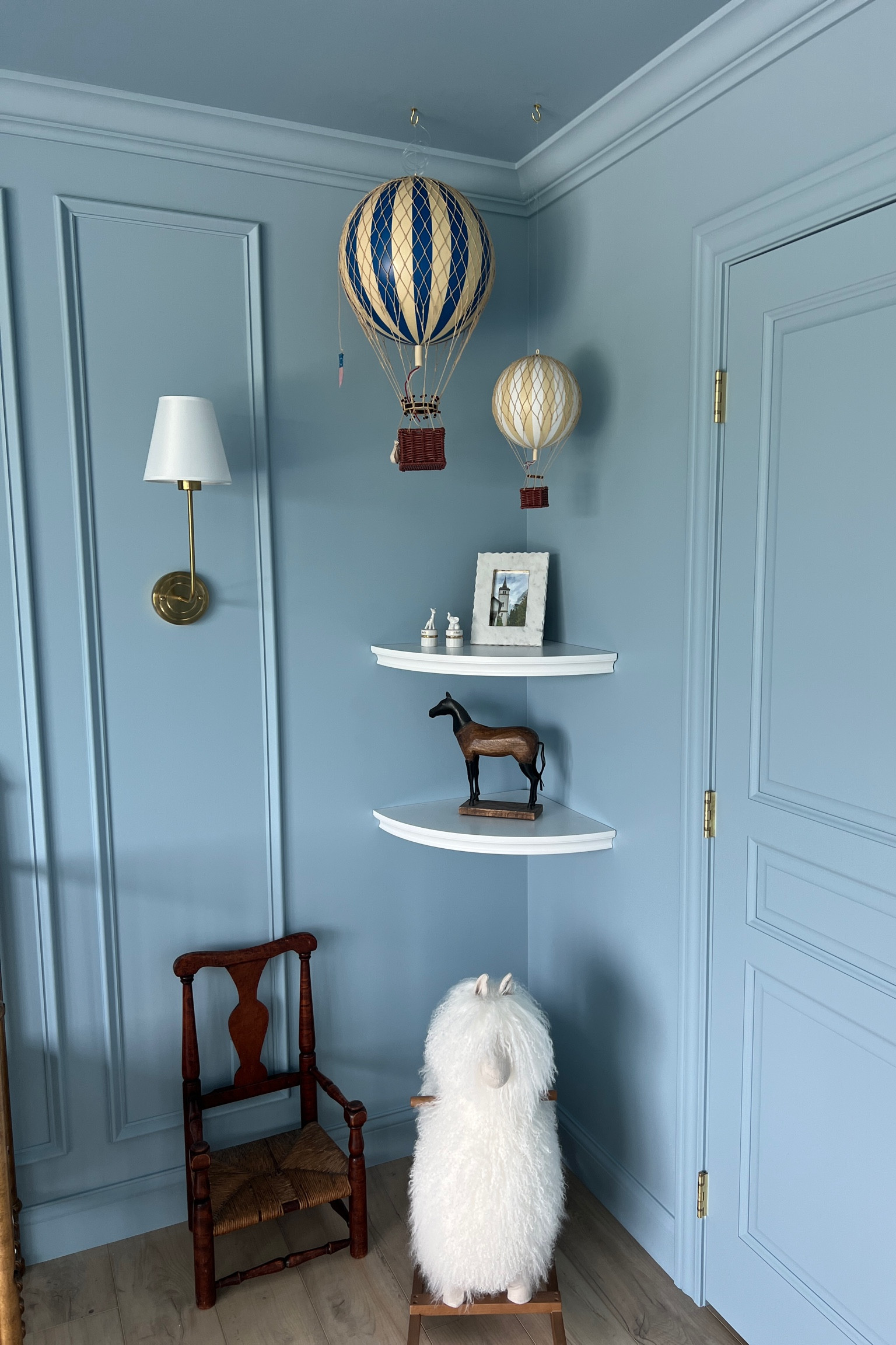 Cutest little corner 💙 #nursery #nurserydecor 

#LTKhome #LTKbaby #LTKkids