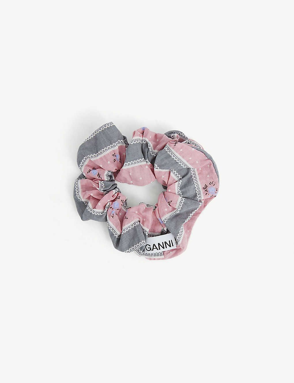 Graphic-print organic-cotton scrunchie | Selfridges
