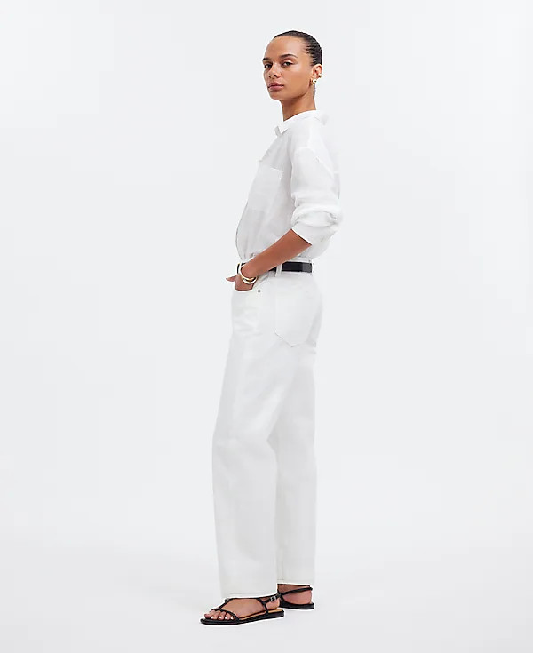 Low-Slung Straight Jeans | Madewell