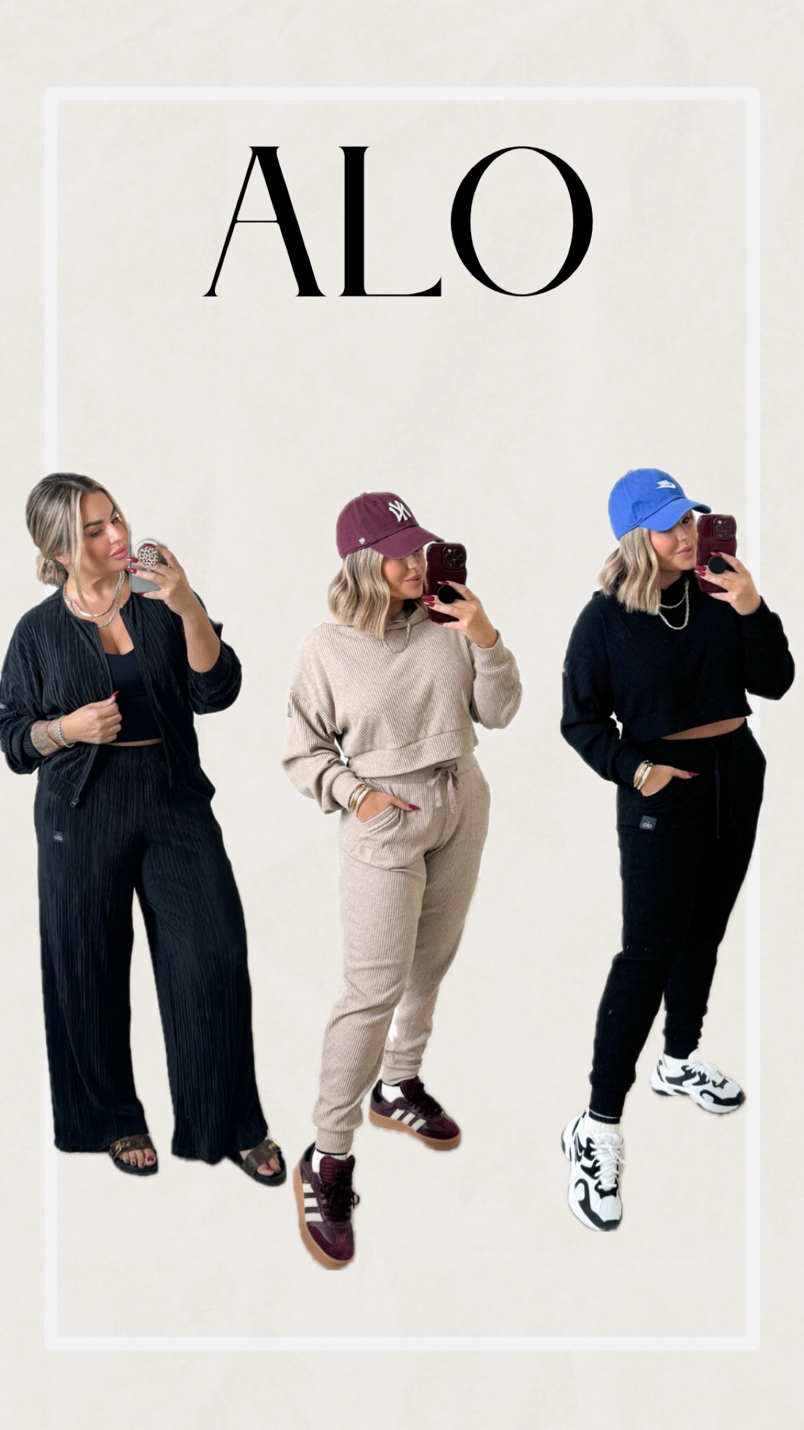 Last day to shop the alo sale ! 
Zip up jacket L 
Wide leg pants L 
Joggers L 
Hoodies M 


#LTKSaleAlert #LTKMidsize #LTKFindsUnder100