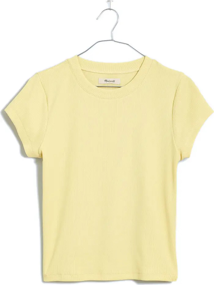 Supima® Cotton Rib T-Shirt | Nordstrom