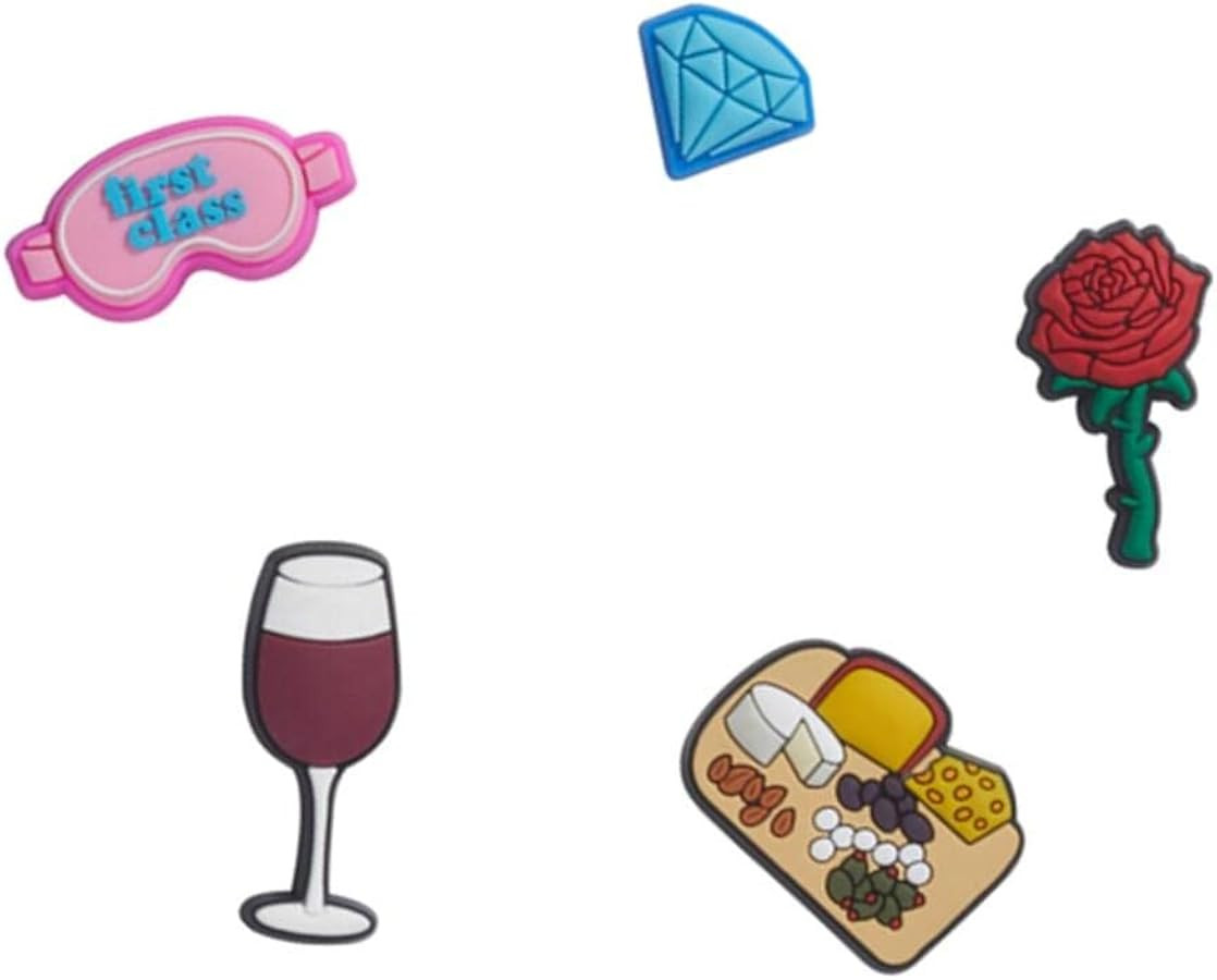 Crocs Jibbitz 5-Pack Ladies Night 5-Pack One Size | Amazon (US)