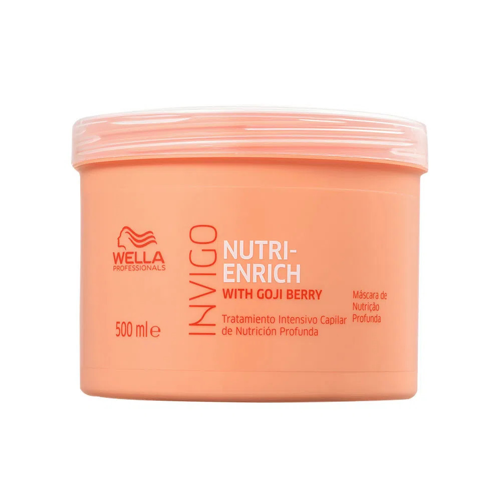 Kit Wella Professionals Invigo Nutri Enrich - Shampoo 1000 ml + Máscara 500 ml | Amobeleza (BR)