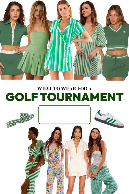 Golf Tournament Outfit Ideas! ⛳️🏌️💚

#LTKstyletip #LTKSpringSale #LTKSeasonal