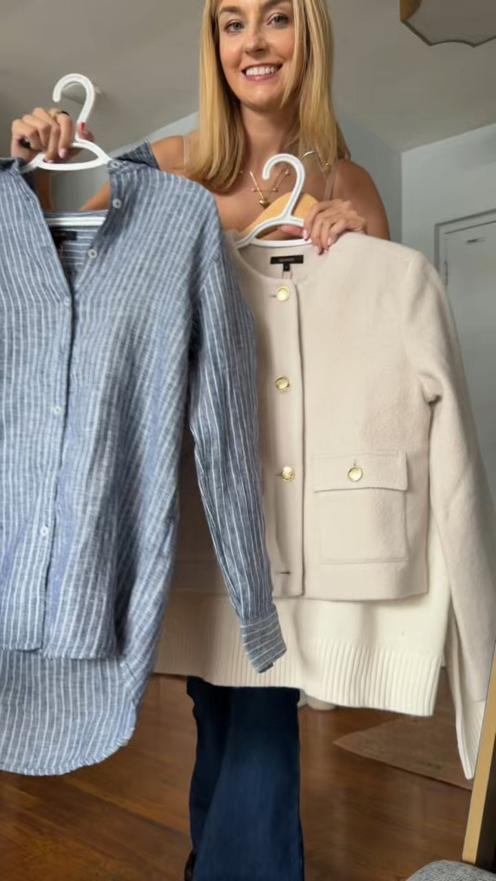 Okay I might sound like a broken record at this point but spring basics from @onequince  just never disappoint me. Every time I try to “experiment,” I still end up coming back to their pieces because they’re the easiest investment when you’re building a closet that actually makes sense.

These are the new spring staples I just added and I already know I’ll be wearing them on repeat.

Spring sweater • spring shirt • spring haul • spring outfit • blue shirt • workwear • work outfit • business casual workwear 

#LTKgrwm #LTKootd #LTKdayinmylife