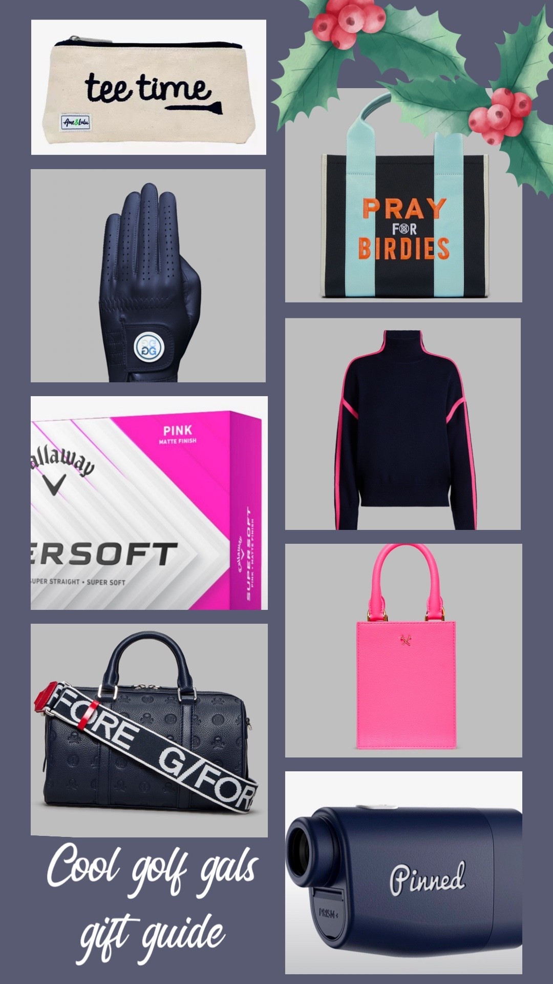 The cool golf gals gift guide ! 
