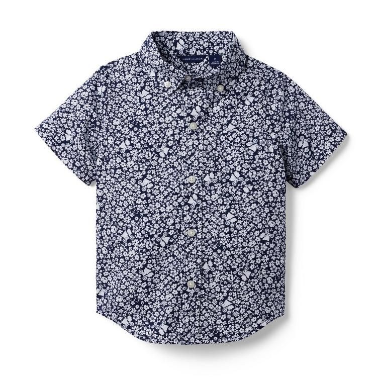 E.T. Floral Poplin Shirt | Janie and Jack