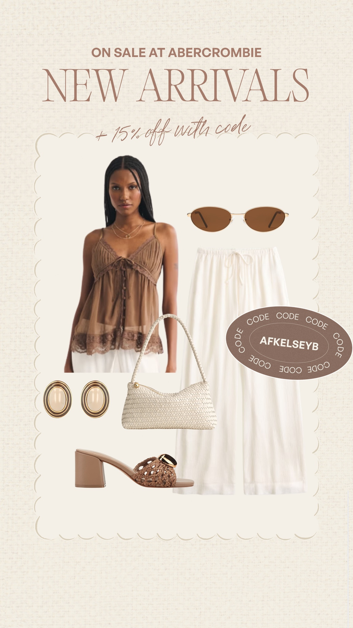 Abercrombie sale🤎 code: AFKELSEYB for additional 15% off

#LTKSaleAlert #LTKMidsize #LTKootd