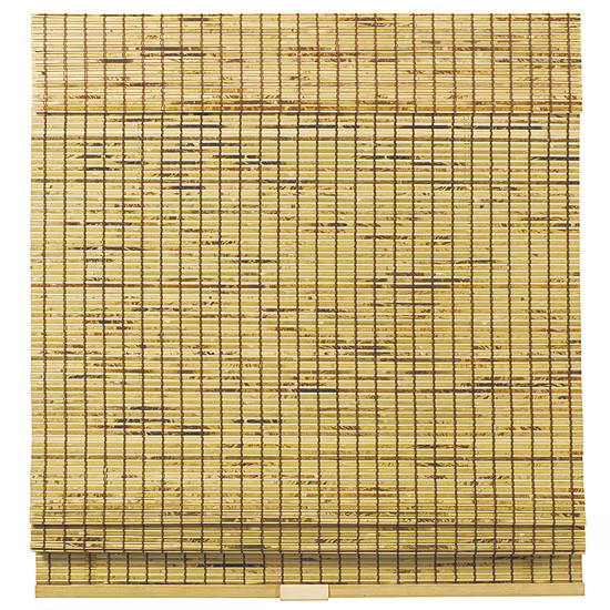 Burnout Bamboo Cordless Roman Shade | JCPenney