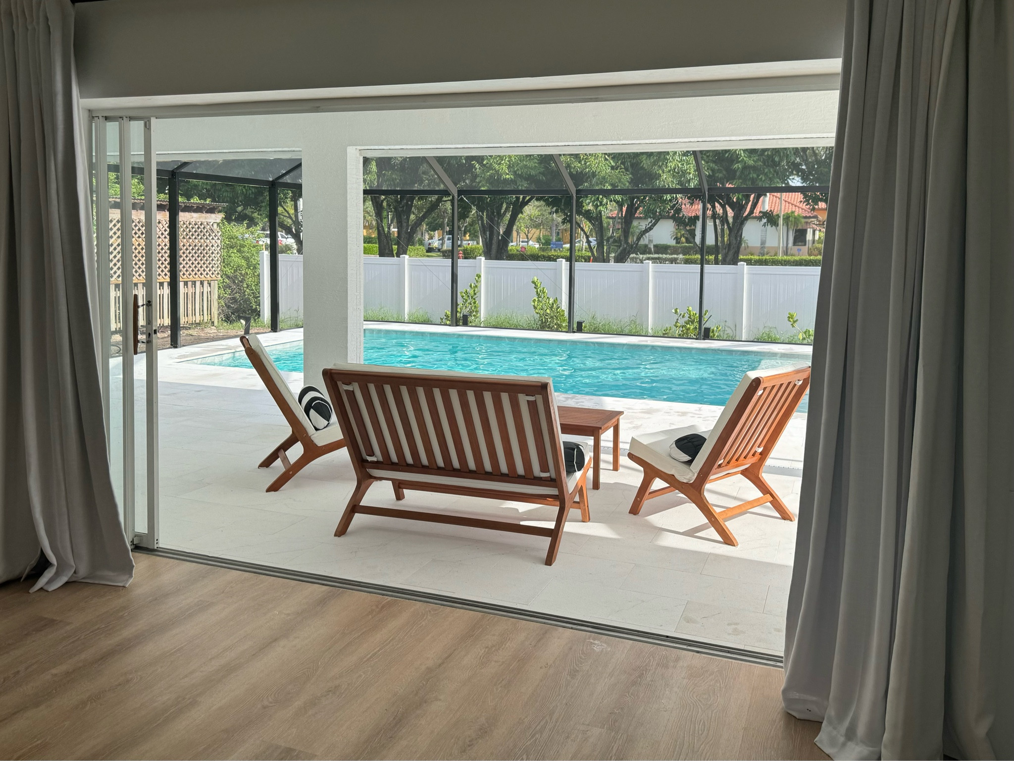 minimal and modern wooden patio furniture 😍

#LTKTravel #LTKStyleTip #LTKHome