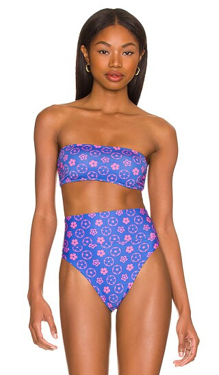 Kelsey Top in Wavy Floral | Revolve Clothing (Global)