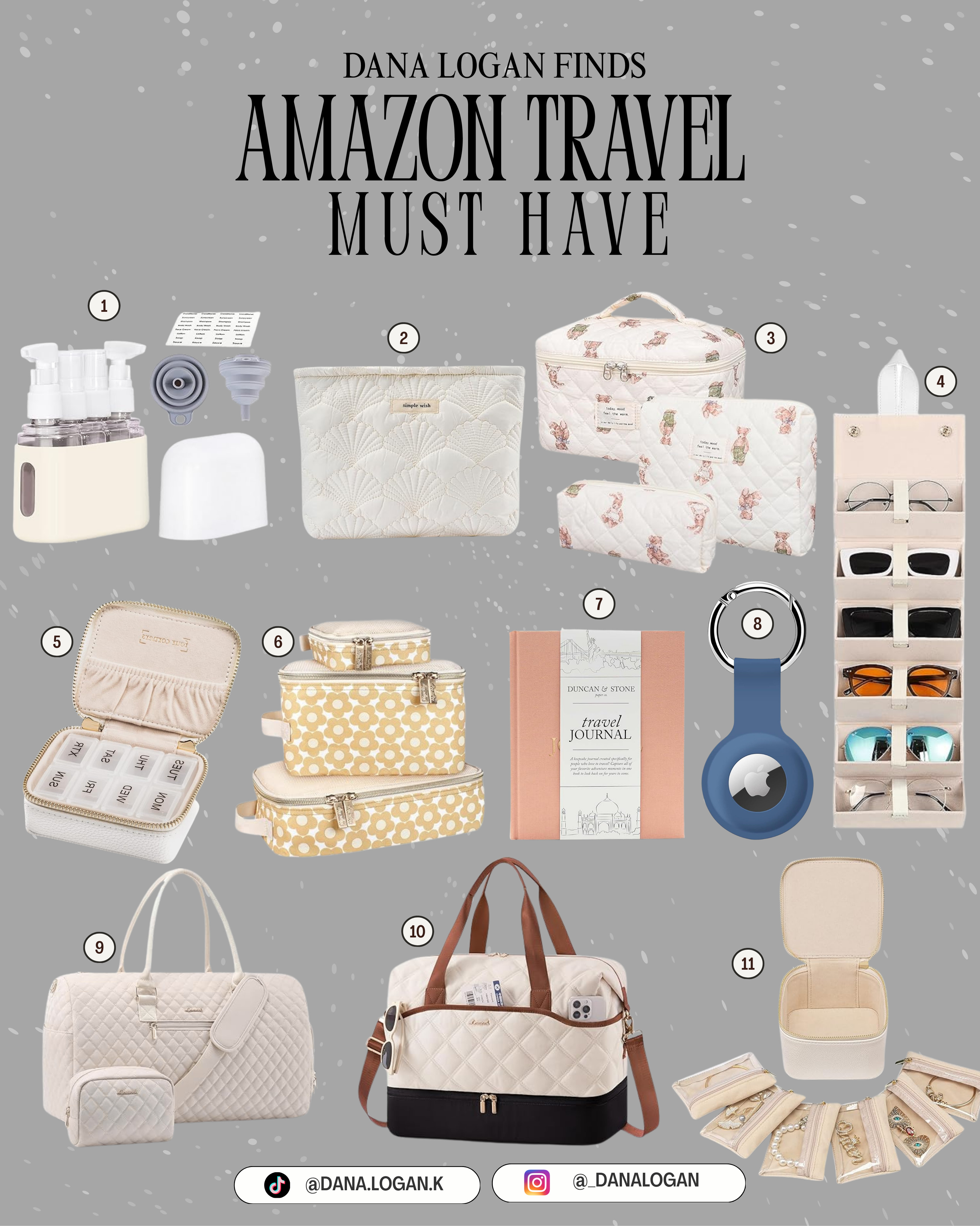 Amazon travel must-haves I never pack without ✈️🤍

These are the little things that make a big difference—keeping everything organized, comfortable, and stress-free while you’re on the go 👀

Linked all my go-to finds on LTK ✨ #LTKTravel #AmazonFinds #TravelEssentials #LTKFinds #OnTheGo 

 #LTKTravel