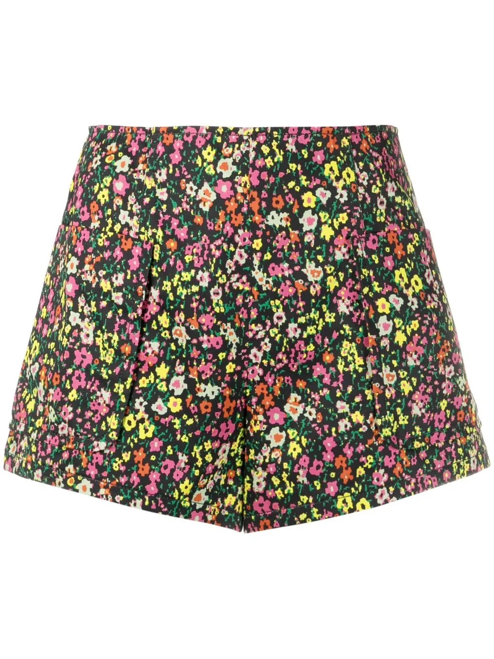 Philosophy Di Lorenzo Serafini ditsy floral-print shorts - Black | Farfetch Global