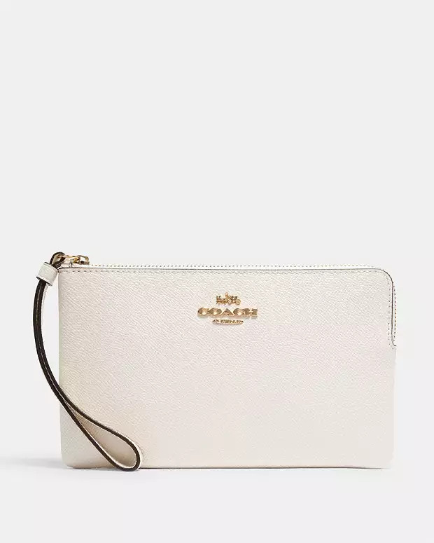 Large Corner Zip Wristlet | Coach Outlet US
