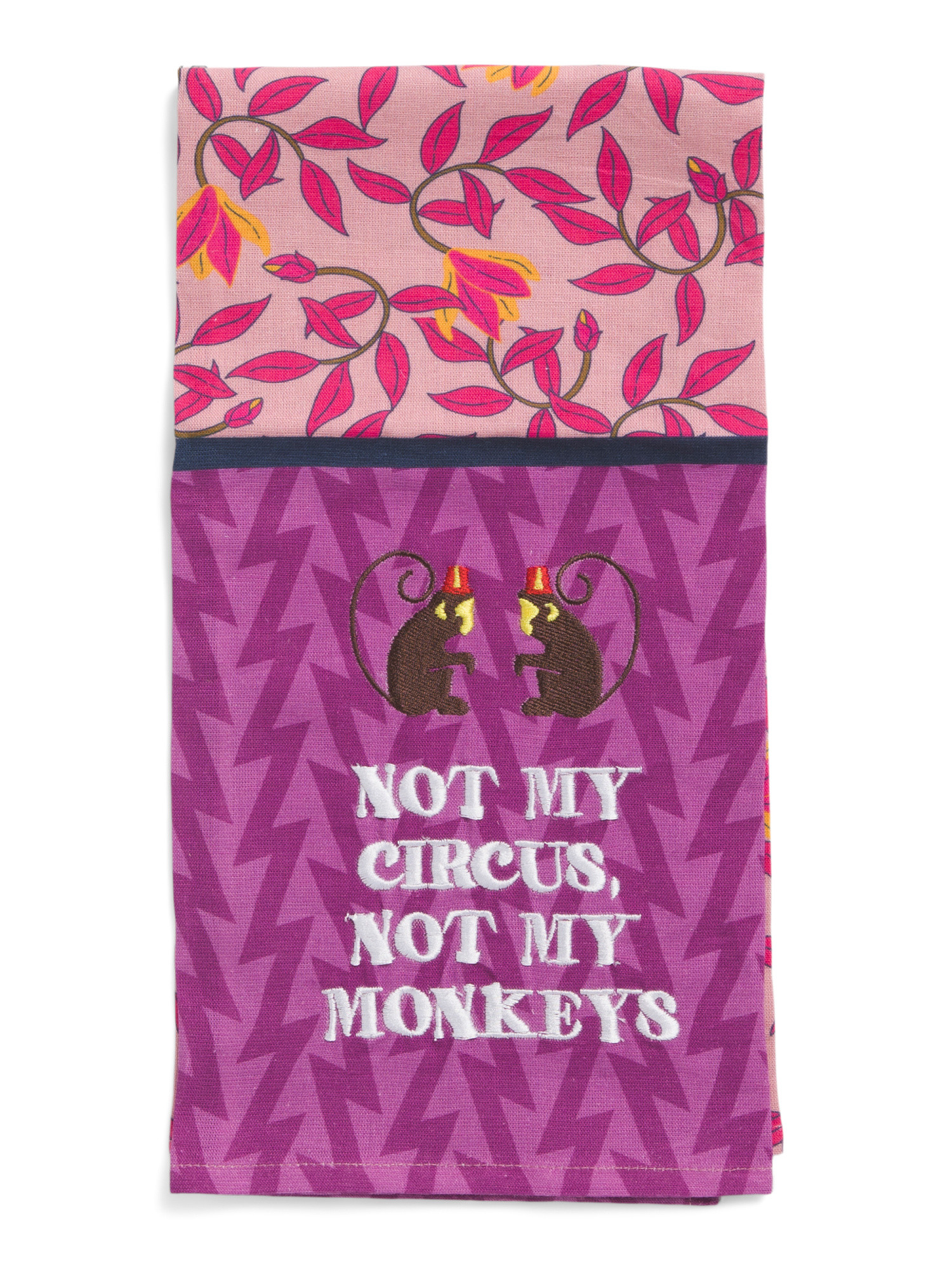 Linen Blend Not My Circus Dish Towel | Kitchen & Dining Room | Marshalls | Marshalls