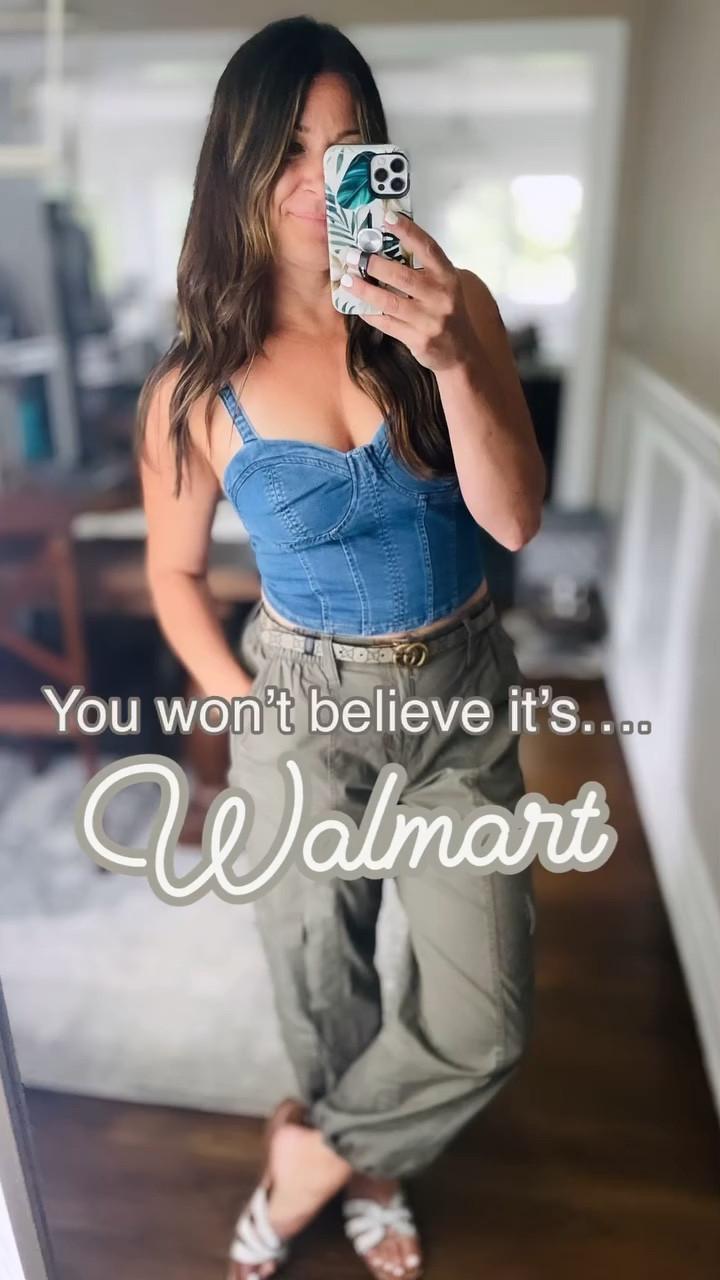 Get the look for less @walmartfashion @walmart 

Denim top is only $13 and can be paired with cargo pants, white jeans , shorts, skirts, it’s so versatile. 

Comment ⭐️SHOP to have link sent to your DM but have to be following to see or check other folders. 

You can also head to my LTK @shop.ltk or www.amom4boys.com 

Copy direct Link >>> https://liketk.it/4ILAw

#walmart #walmartfinds #walmartfashion #affordablefashion #fashionover40 #boymom #springdress #summerstyle #newarrivals #casualstyle #midlifestyle