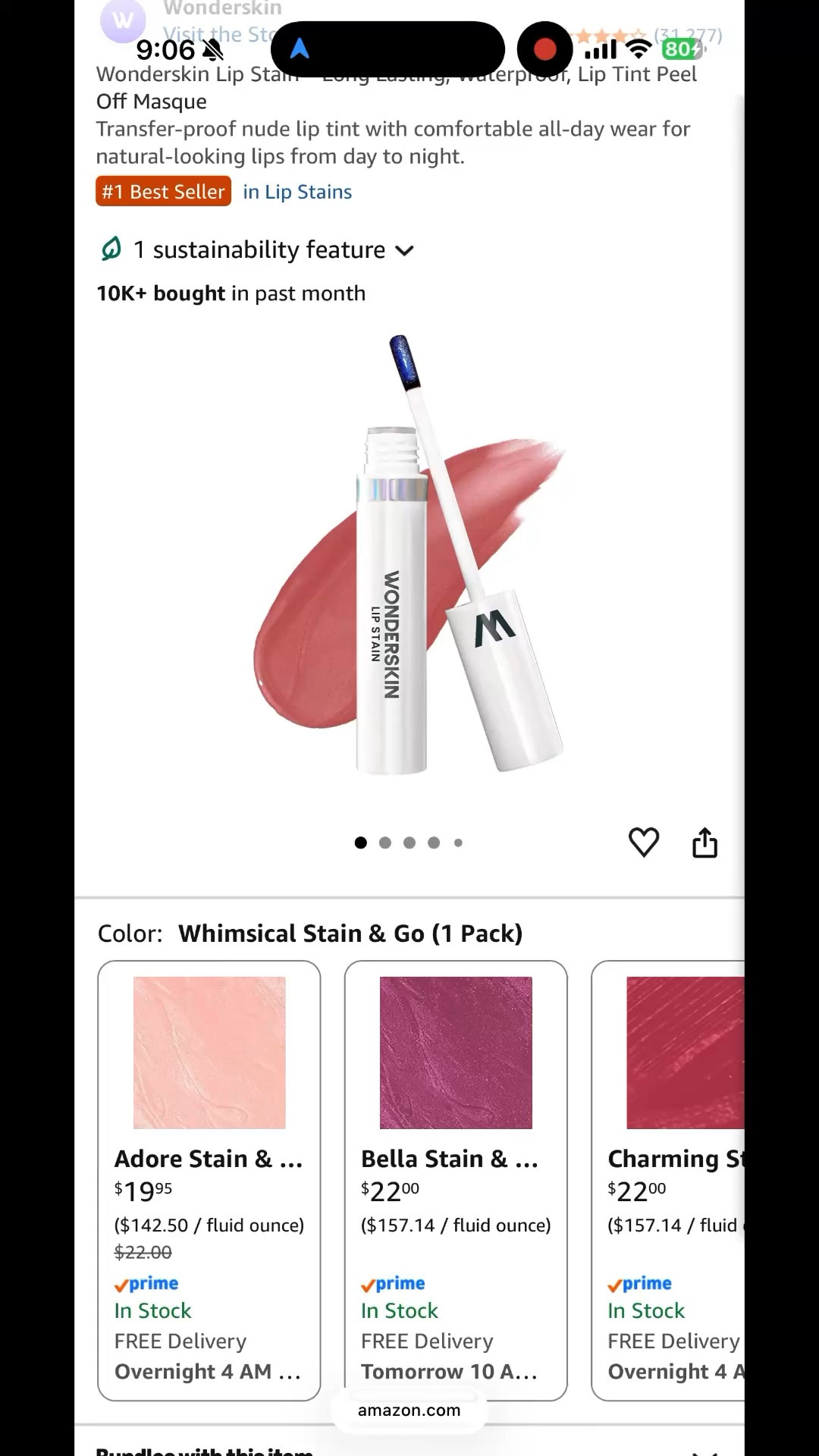 Okay girls — pick your color and try!! It’s good and lasts!!!! TONS of colors!

Whimsical read more orange/warm on me - so I ordered xoxo and romance for more of a deeper pink/berry. It lasts!! I tried it before bed and woke up 8 hours later and it was still there! I’m late to the game… so if you are to give it a go🎉