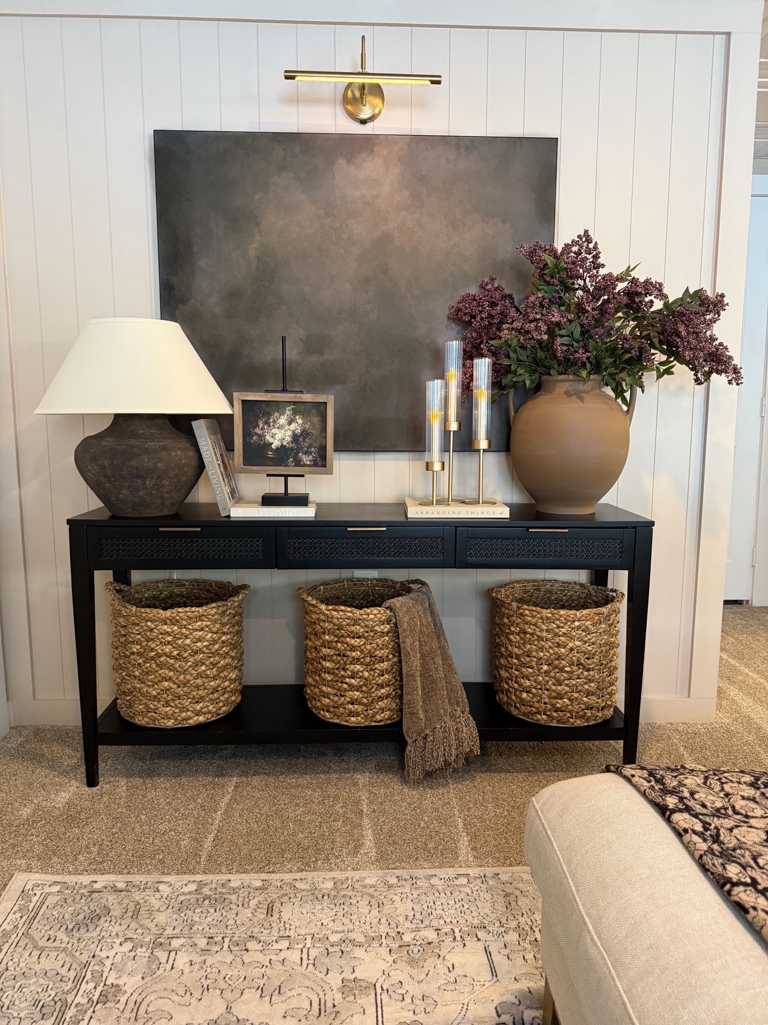Early Spring Console Table Styling with Neutral Decor

Follow @farmtotablecreations on Instagram for more cozy home styling and seasonal finds.

This early spring console is all about soft neutrals, warm textures, and simple layers that feel fresh but still cozy. I kept the palette calm with natural baskets, a textured lamp, soft greenery, and subtle candlelight to create an inviting moment that transitions beautifully from winter into spring. It’s an easy setup that works in an entryway, living room, or dining space and can be refreshed throughout the season with just a few small swaps.

For Reference: 4 stems in vase. 7x9 artwork with Briarsmoke stain. Use FARMTOTABLE for 15% off artwork.

#consoletable #entrywaydecor #springdecor #neutralhome #homedecor #livingroomdecor #entrywaytable #homeinspo



#LTKHome #LTKSaleAlert
