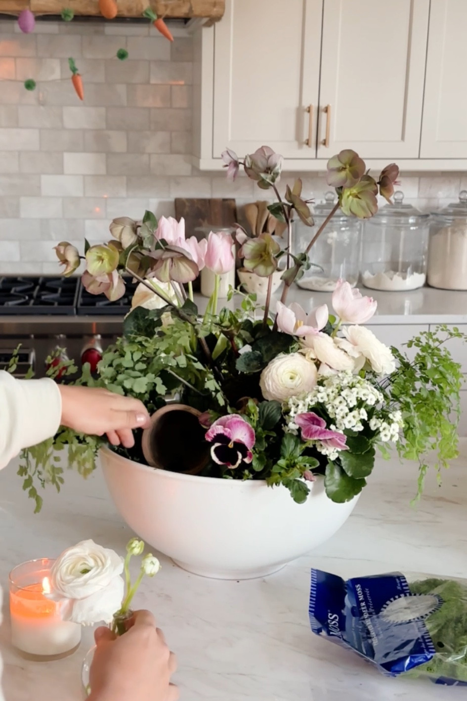 Easter resurrection garden. 