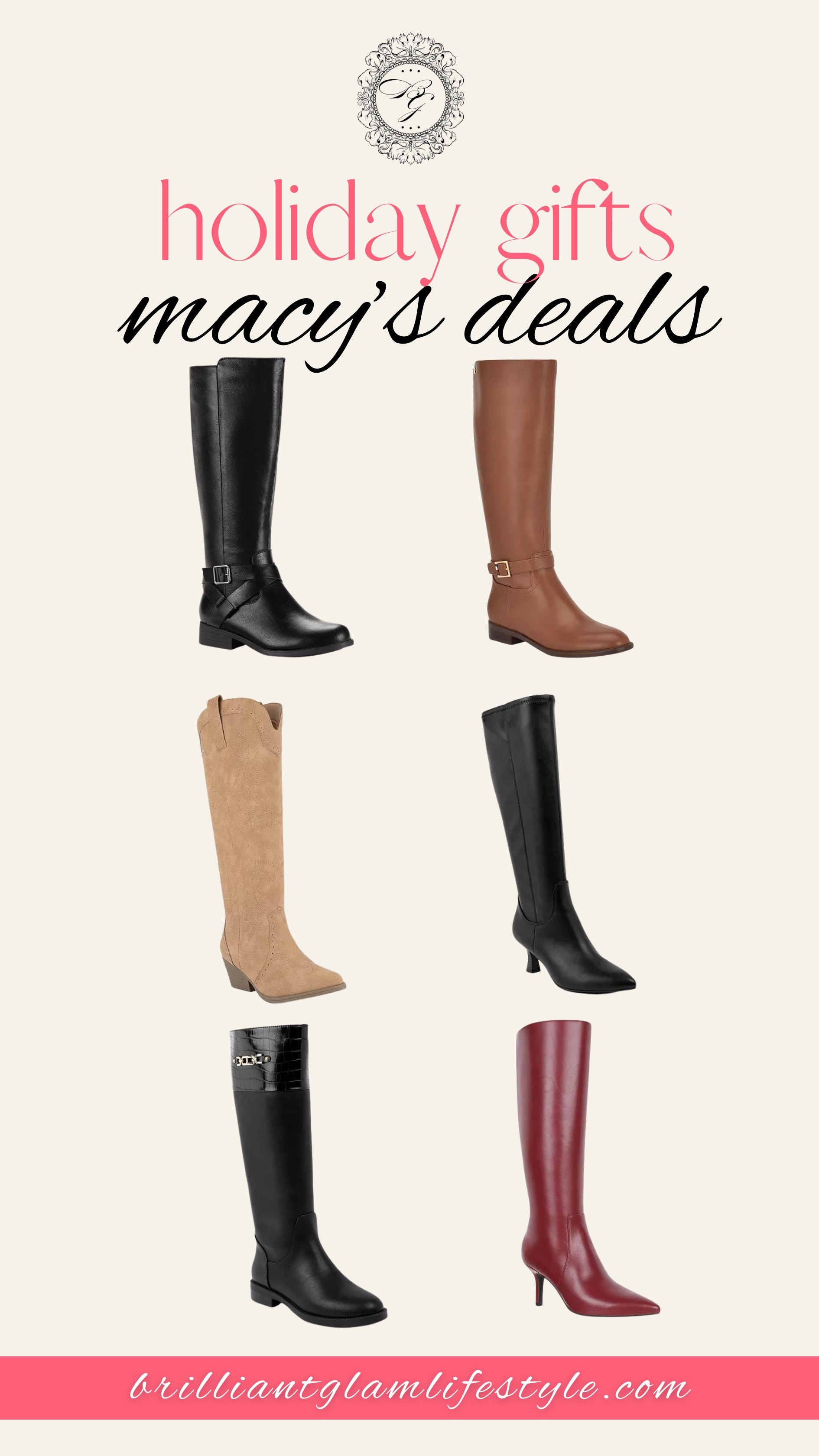 Boots Everyone Will Love This Holiday 👢🎁

Step into holiday gifting with stylish boot finds from Macy’s. From classic ankle boots to chic tall styles, these boots make the perfect cozy and fashionable gift.
#MacysBoots #HolidayGifts #BootSeason #FashionDeals #GiftIdeas #MacysFinds #WinterStyle 

 #LTKGiftGuide #LTKHoliday #LTKSeasonal