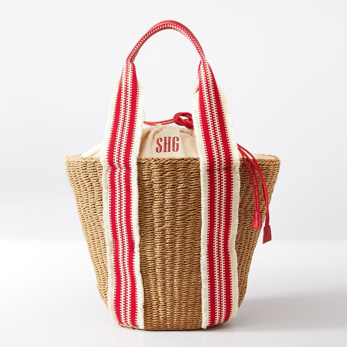 Hampton Raffia Tote | Mark and Graham