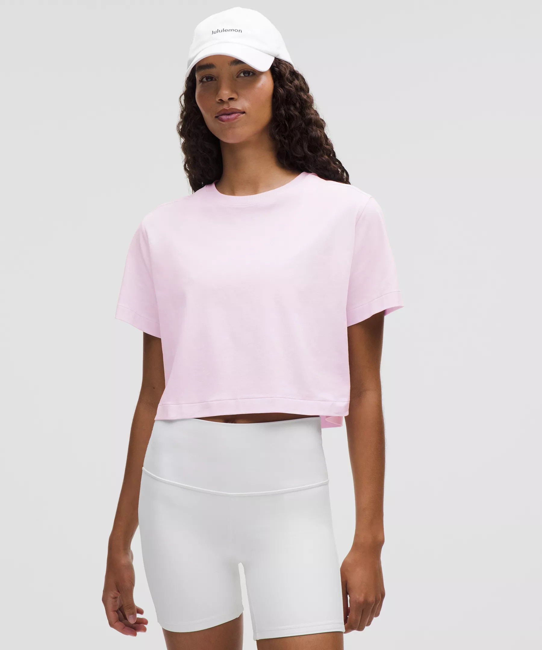 All Yours Organic Cotton Cropped T-Shirt | Lululemon (US)