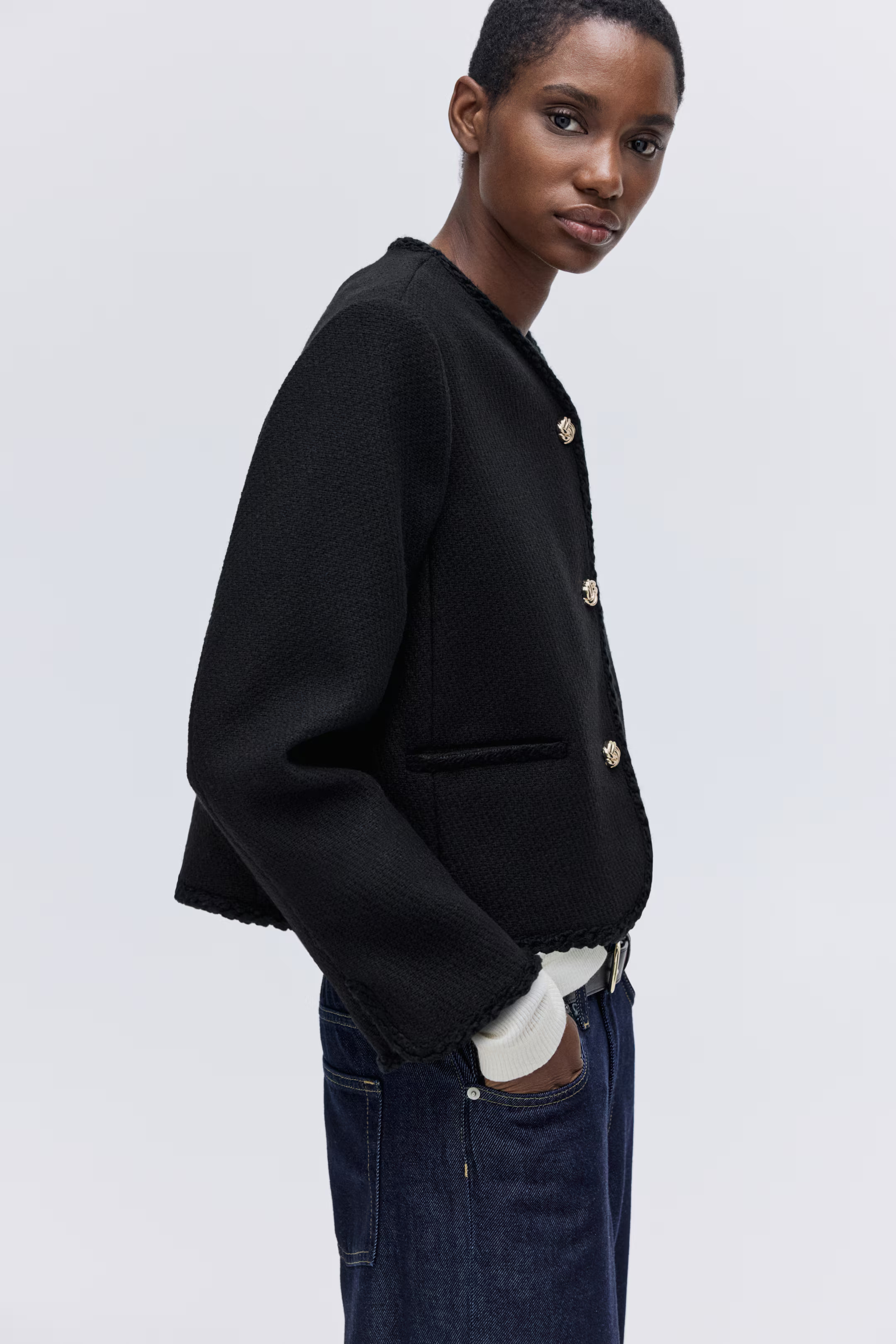 Boucléjacke | H&M (DE, AT, CH, NL, FI)