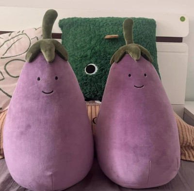 Jellycat Vivacious Vegetables Eggplant Food Plush  | eBay | eBay US