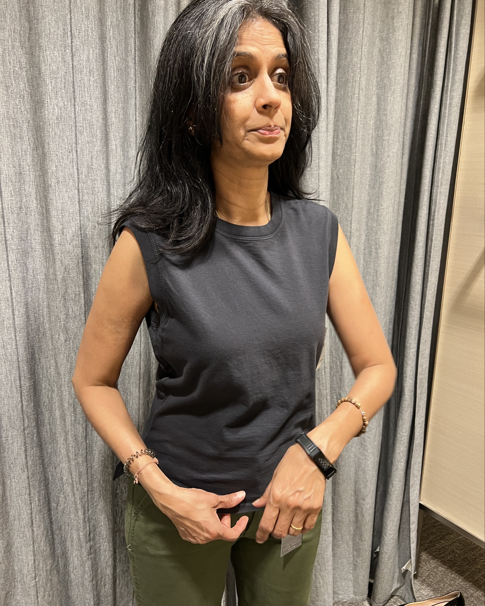 Black and white tees are layering staples in my wardrobe. I really like these cap sleeved ones with the muscle sleeves. 
#treasureandbond

#LTKSeasonal #LTKStyleTip #LTKSummerEdit