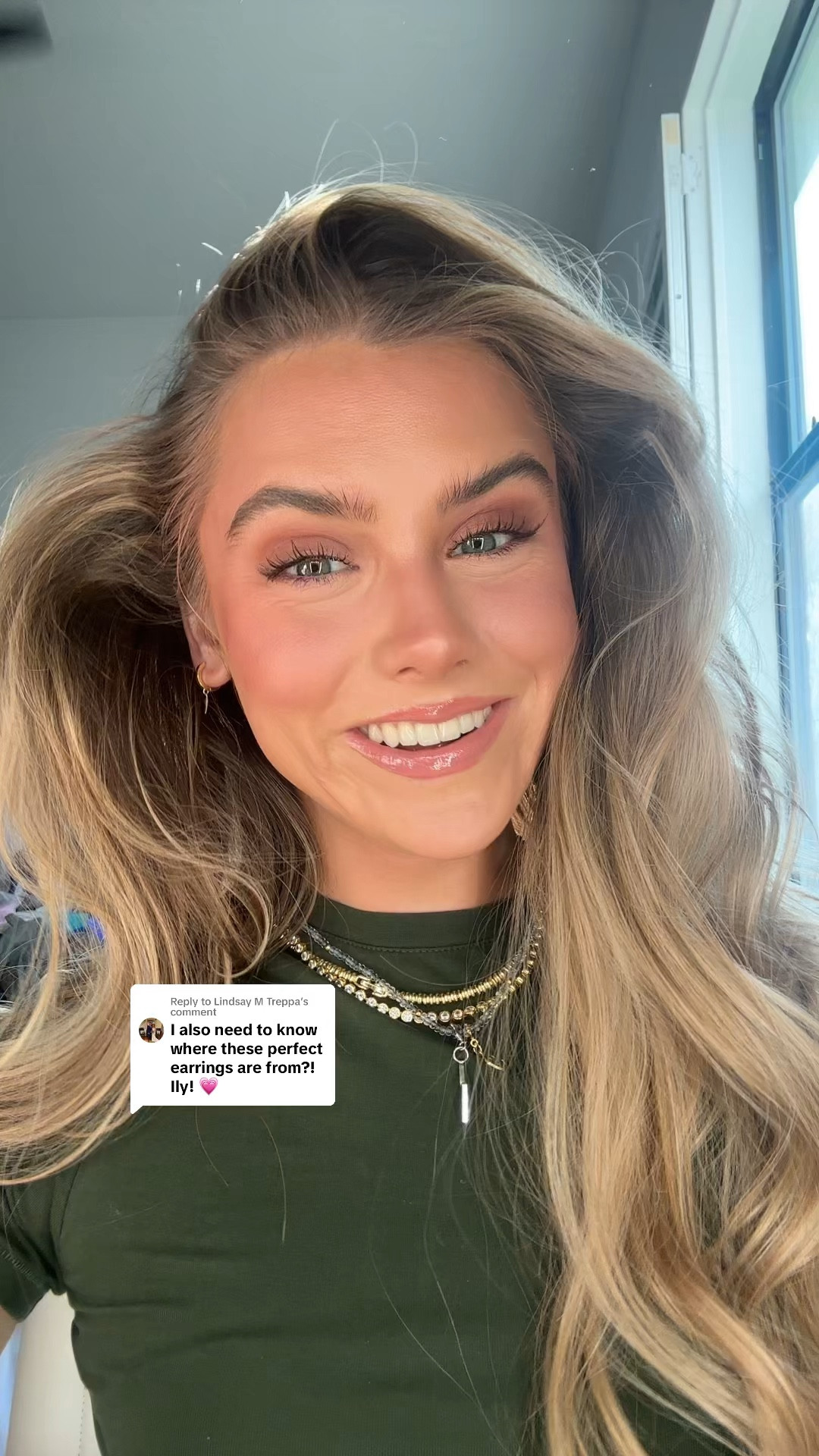 ALL THE JEWELS!!! My necklaces are electric picks (code SLOANE20) the jewel necklace which is the tennis chain plus the gold thick chain. Hannah b jewelry blue beaded charm necklace. My bracelet stacks are the same per usual!!

Jewelry codes: Electric picks code SLOANE20, James Michelle code SLOANE, Evry Jewels code SLOANE60

#LTKWatchNow #LTKSaleAlert #LTKStyleTip