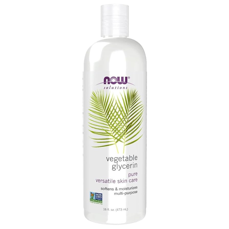 NOW Foods Solutions, Vegetable Glycerin, 100% Pure, Versatile Skin Care, Softening and Moisturizi... | Amazon (US)