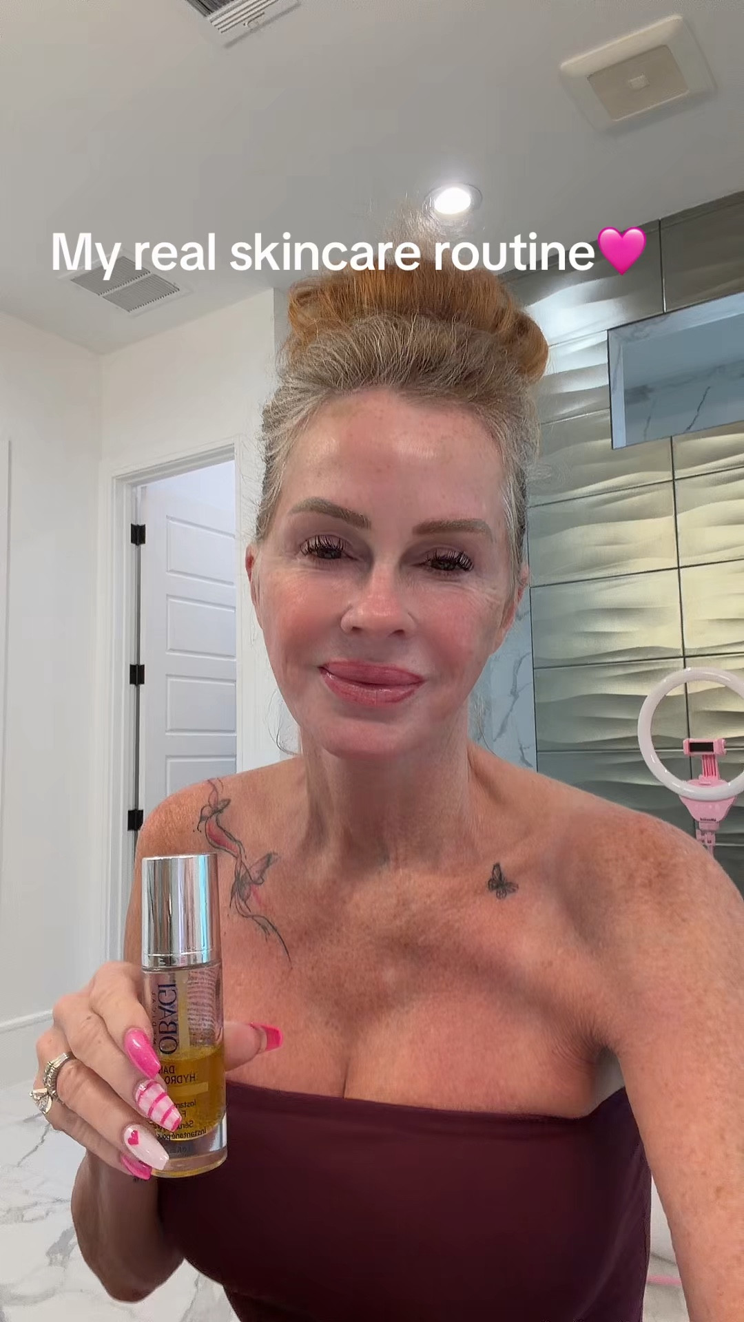 My real skincare routine 🤍
I linked this in my storefront
#skincareover40 #beautyroutine #glowupjourney
