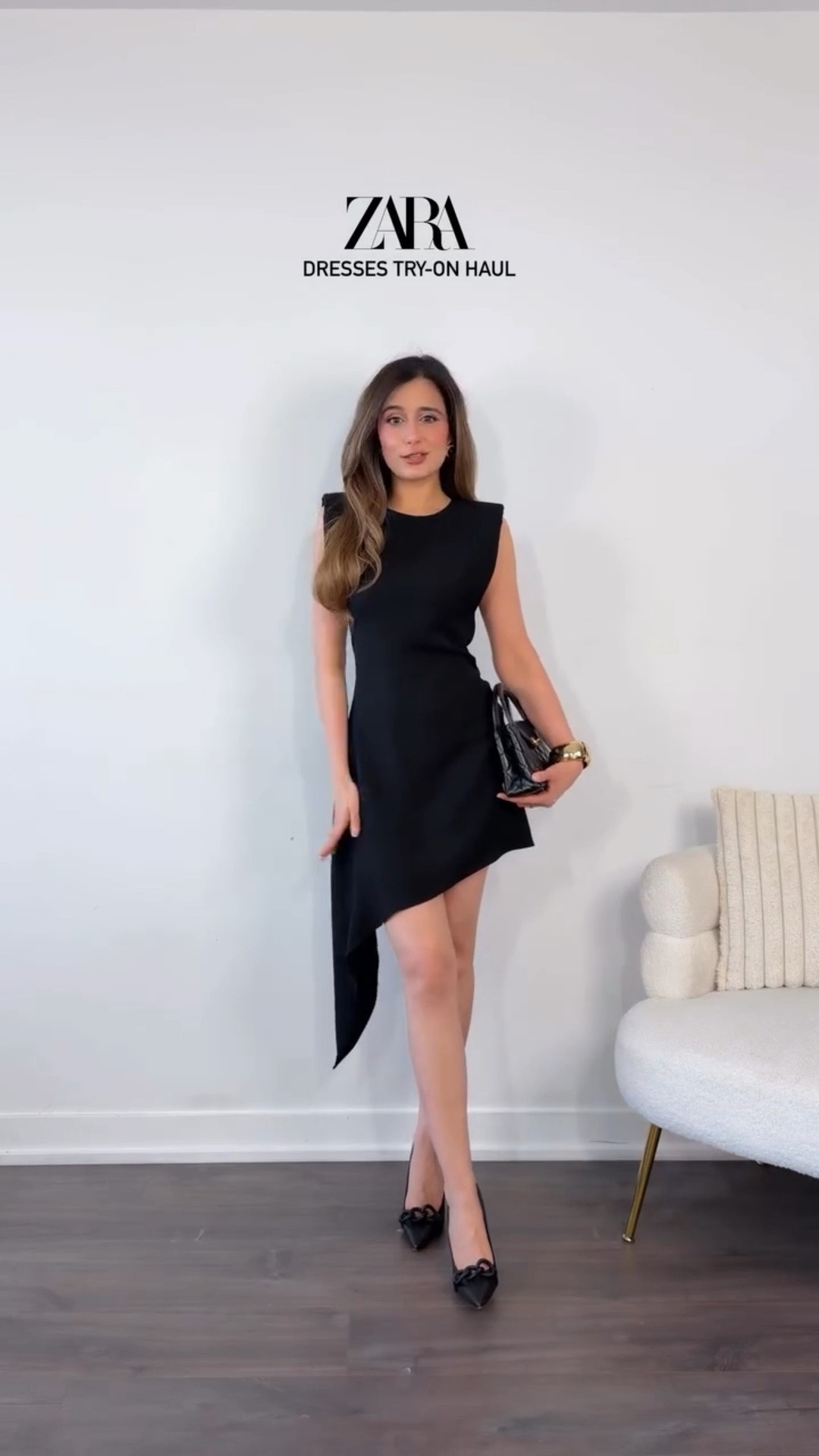 New ZARA Dresses 🔥 The first black dress OMG, so pretty! The fringe dress is STUNNING! The navy blue dress is GORGEOUS, love the back! The asymmetric black dress WOW, so chic!

#tryonhaul #dresses #zarahaul

#LTKsummer #LTKdresses #LTKstyletip