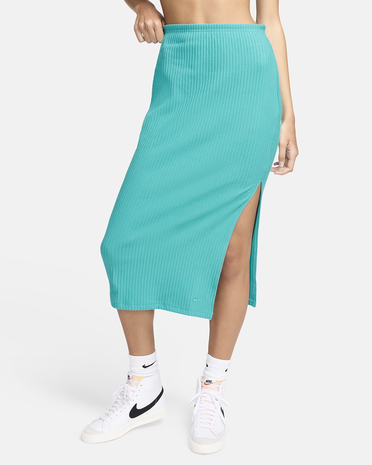 Nike Sportswear Chill Knit Women's Slim Ribbed Midi Skirt. Nike.com | Nike (US)