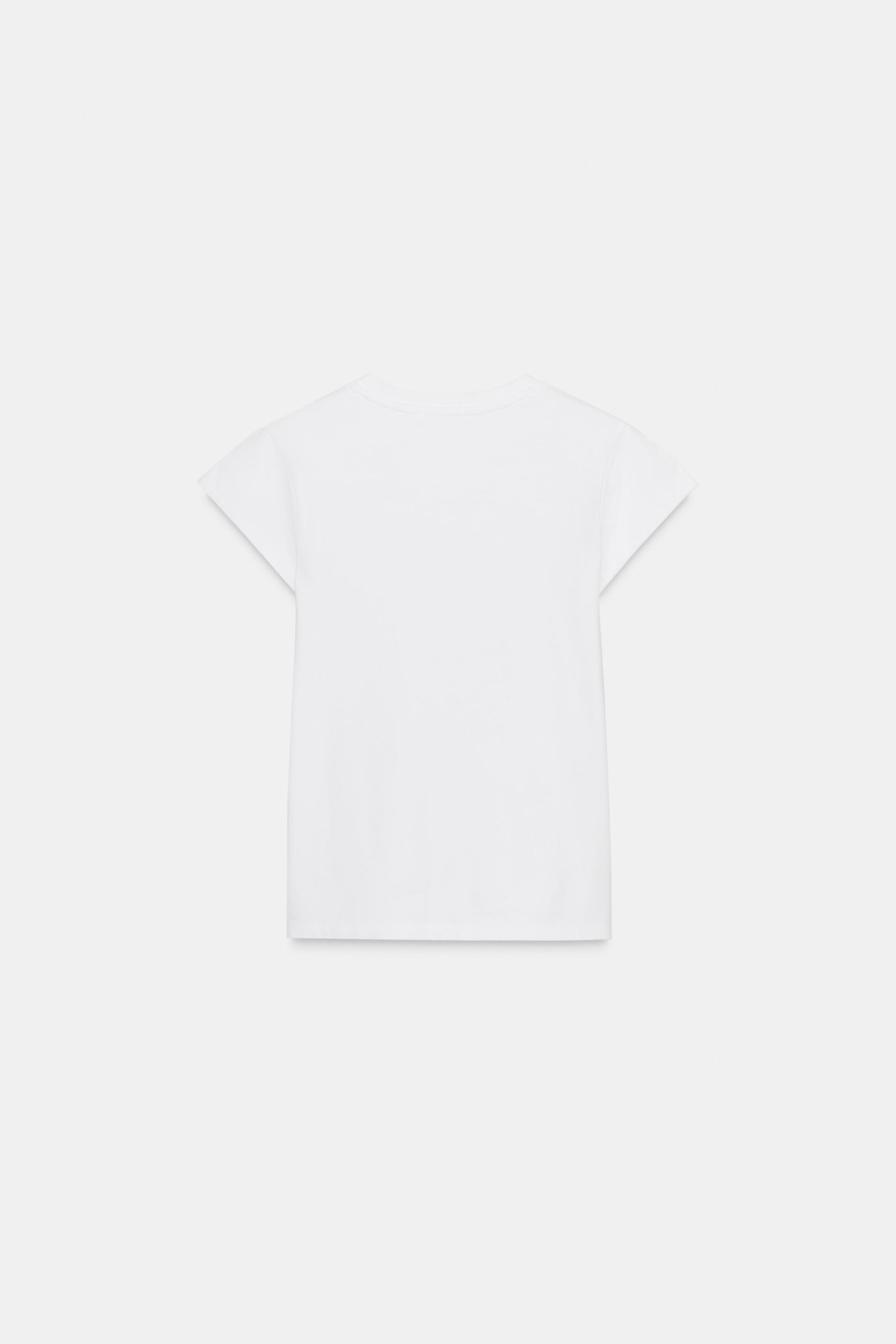HEAVY COTTON T-SHIRT | Zara AU