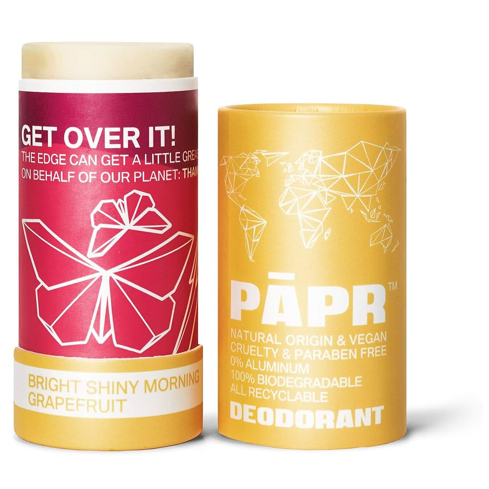 PAPR - Nature Powered, Clinically Proven, All Natural Deodorant in Zero Waste Paper Packaging (Br... | Amazon (US)