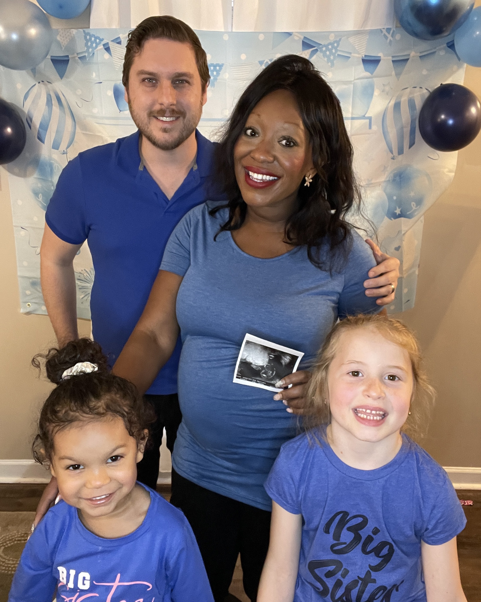 We’re so delighted to announce that we’re expecting a sweet baby boy due in April 2025 🎉🥳💙 The girls are so excited to have a baby brother and we are thankful to the Lord for the sweet blessing of another child into our family 😍💕❤️ 
Psalm 127:3
Children are a gift from the Lord; they are a reward from Him.
#pregnancyannouncement #babyboy #genderreveal #baby #momlife #mom #family #pregnancy 

#LTKBump #LTKFamily #LTKKids