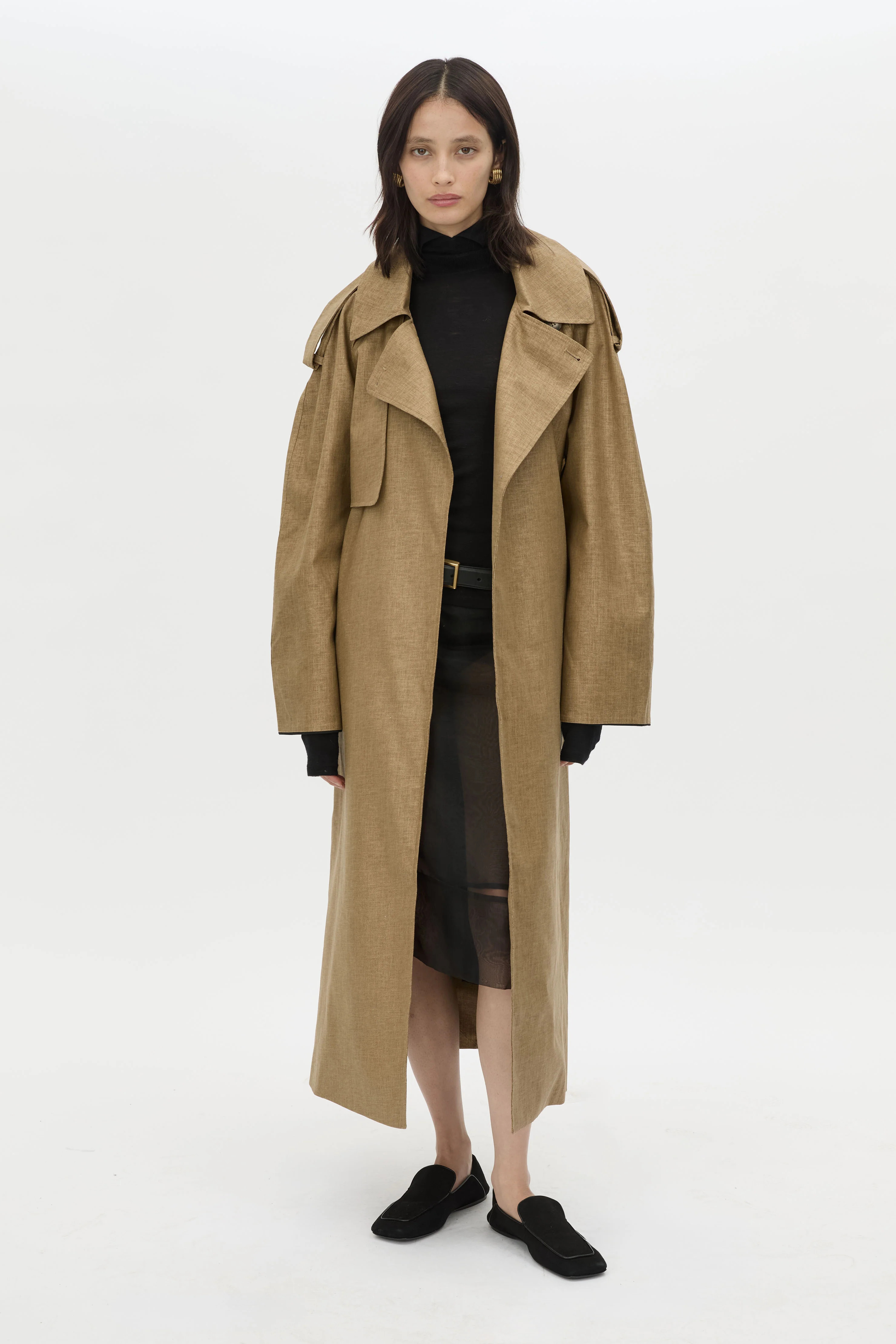Ember Trench Coat in Camel - CAMILLA AND MARC® C&M | CAMILLA AND MARC (ANZ)