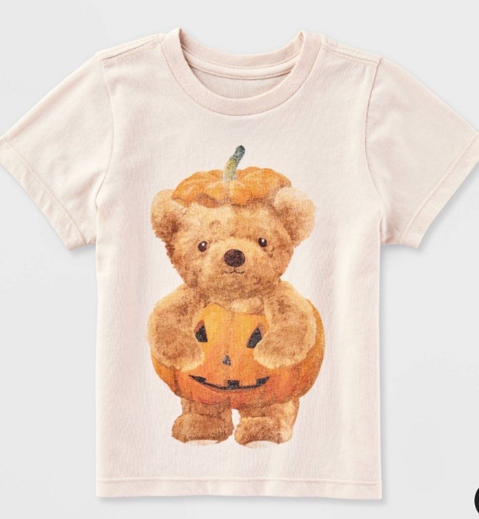 How cute is this teddy bear pumpkin shirt for toddlers?! Love! 

#LTKSeasonal #LTKBaby #LTKKids