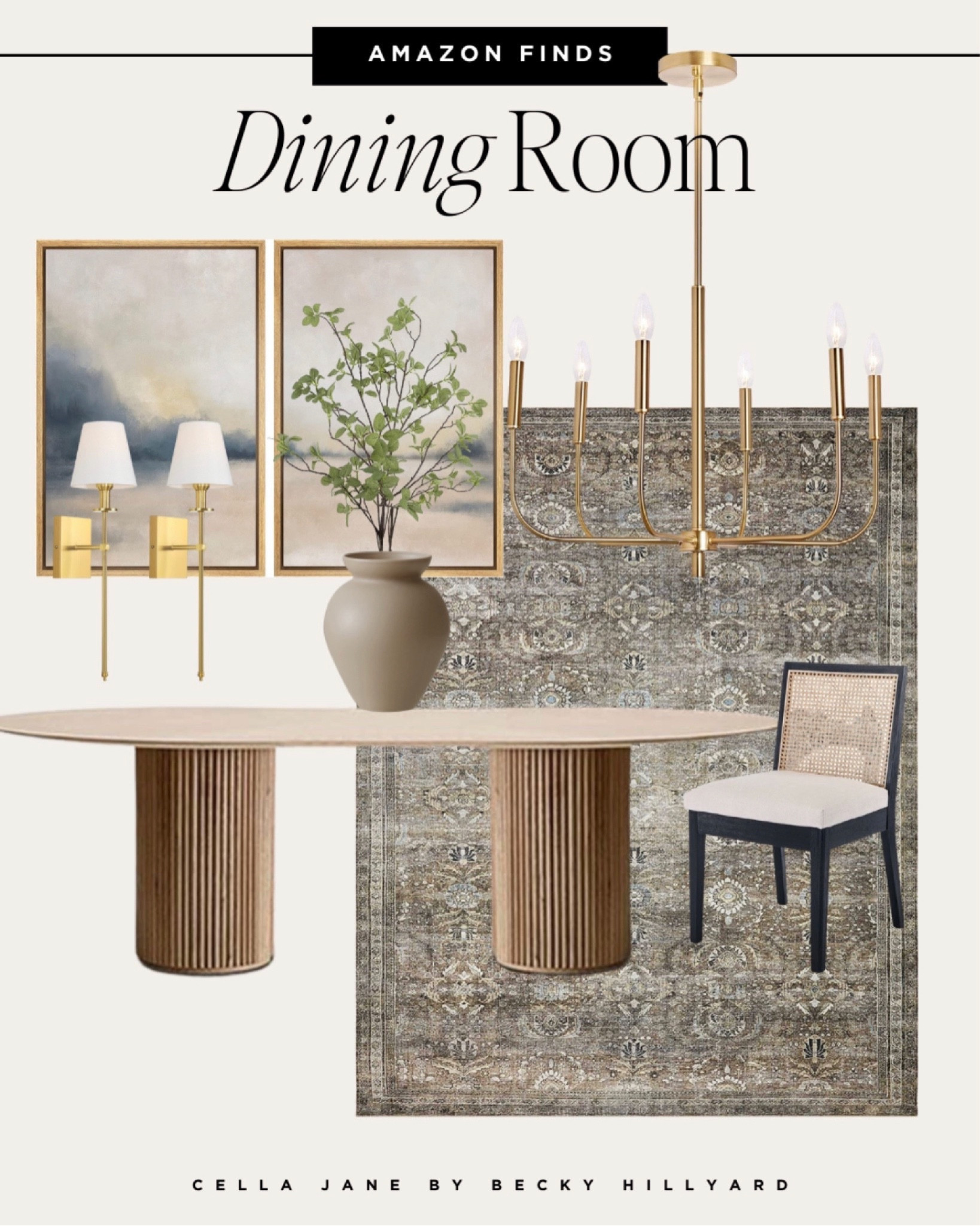 @amazon dining room decor 

#LTKHome