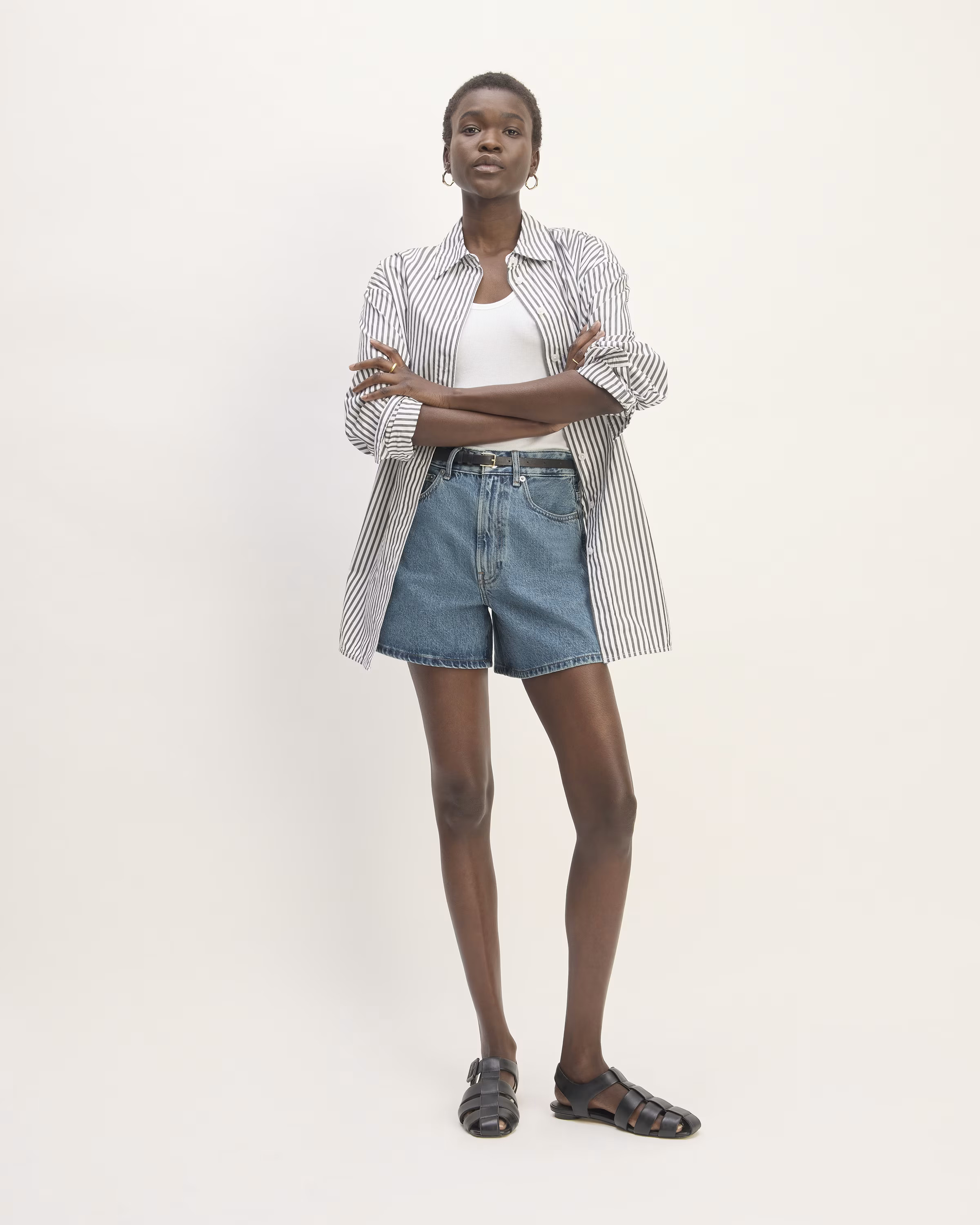 The A-Line Denim Short | Everlane