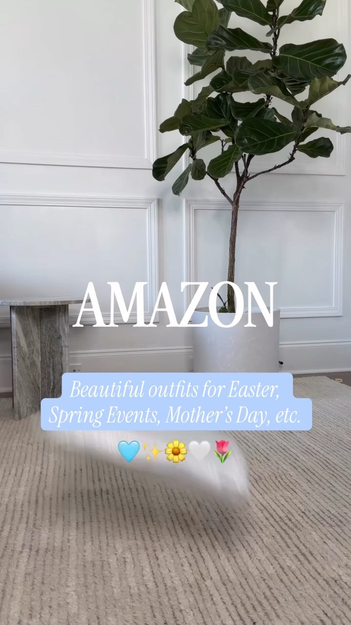✨ Amazon unboxing with dreamy looks! Perfect for Easter, weddings, vacation!

Spring dress, Easter dress, Mother’s Day dress, vacation dress, summer dress, summer date night #amazonunboxing

#LTKSaleAlert #LTKSpringSale #LTKgrwm