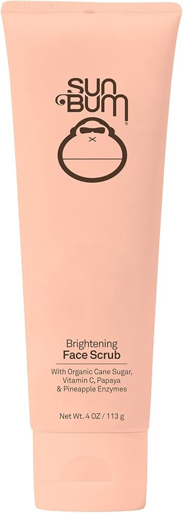 Sun Bum Skin Care Brightening Face Scrub | Vegan and Cruelty Free Exfoliating and Smoothing Scrub... | Amazon (US)