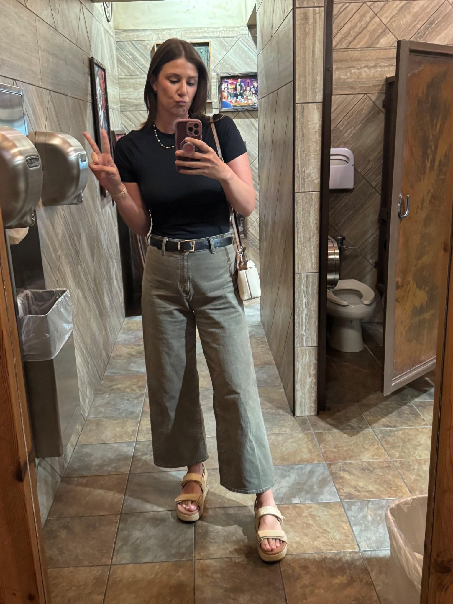 Truck stop photo op a la target 