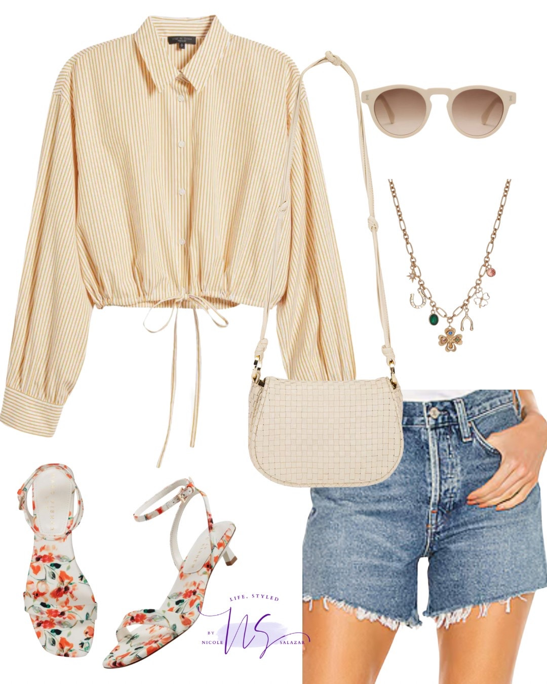 When a striped blouse meets floral heels and vintage-cut denim… it’s casual meets charm. Everything you need for a feel-good summer fit is linked on LTK!

#StyledByNS #LTKFinds #SummerStyle #FloralVibes #DenimShortsSeason

#LTKStyleTip #LTKSeasonal #LTKShoeCrush