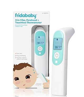Fridababy 3-in-1 Ear Forehead Touchless Infrared Thermometer - White | Dillard's