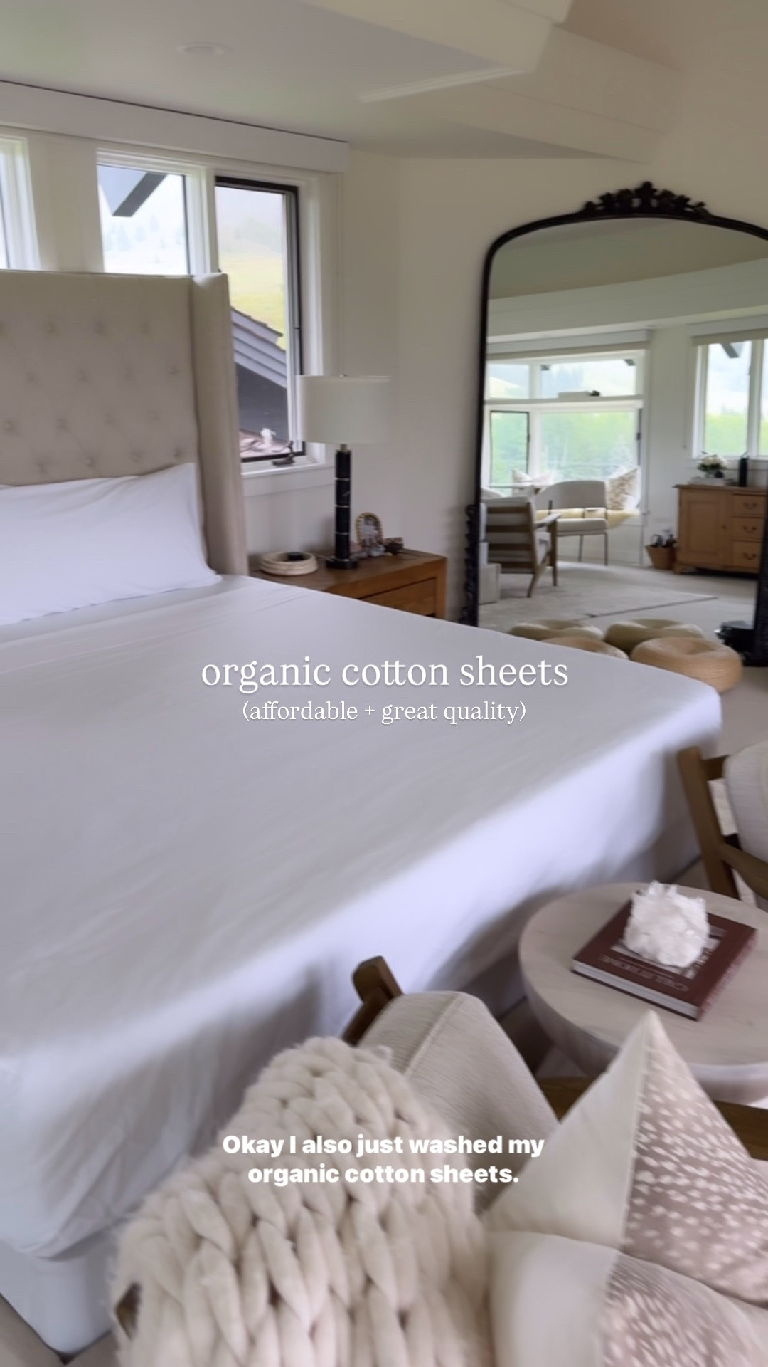 Organic cotton sheets from @Quince 🛏️ Affordable and low-tox! A great bedroom swap to make today!👏🏻 
#QuincePartner

#LTKHome