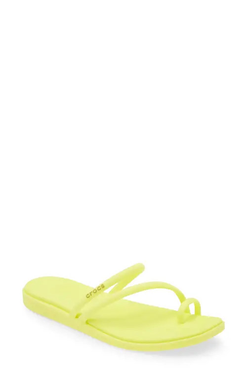 CROCS Miami Toe Loop Sandal in Acidity at Nordstrom, Size 5 | Nordstrom
