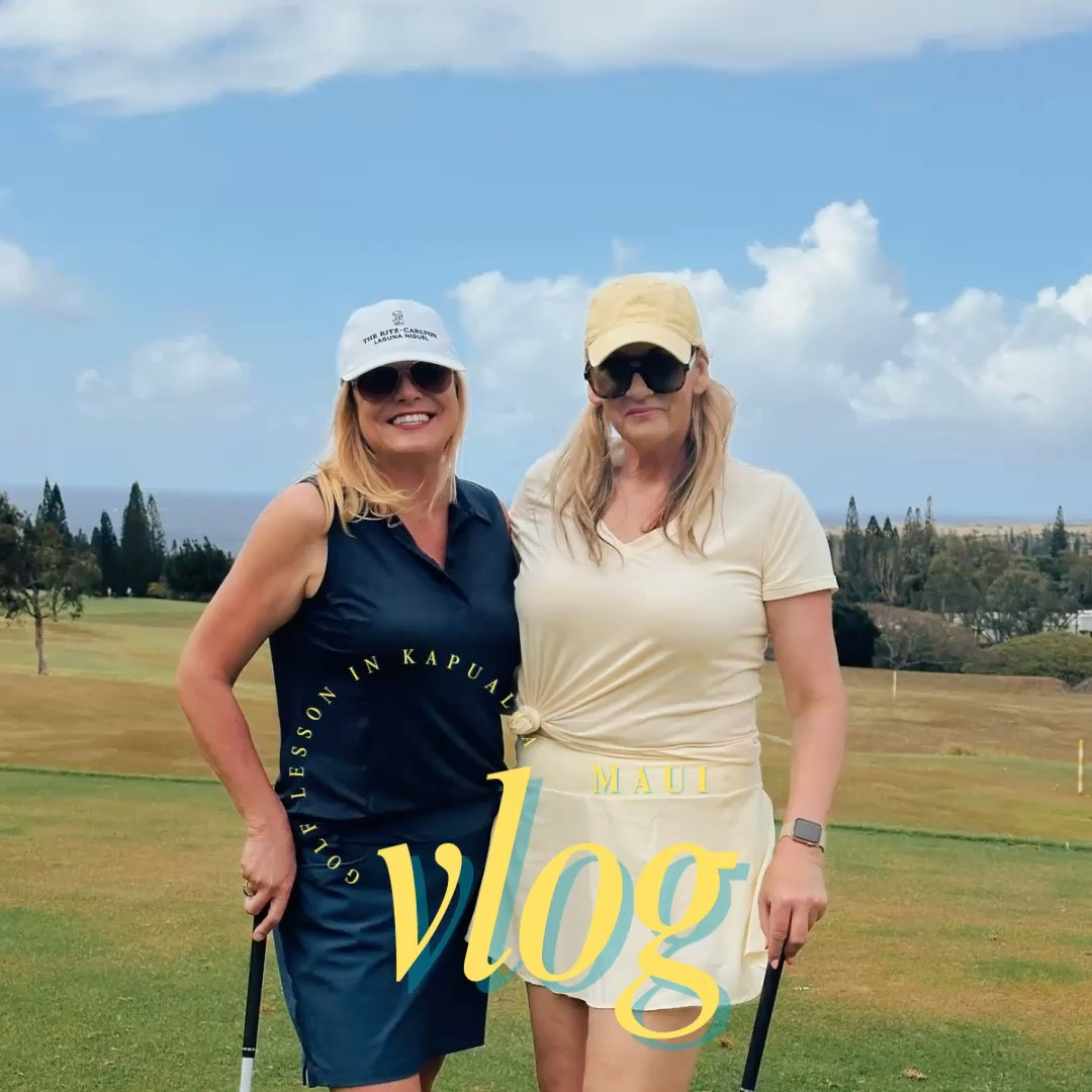 Maui Golf Day Vlog: Travel, Resort-style & Women’s Golf Outfits⛳️

Follow along as we take on a Maui golf lesson, show off our favorite resort – ready Women’s Golf Outfits, and share luxe travel tips for your next island escape. Butter yellow golf look from Zella at Nordstrom size L. #golfoutfit

#LTKTravel #LTKActive #LTKOver40